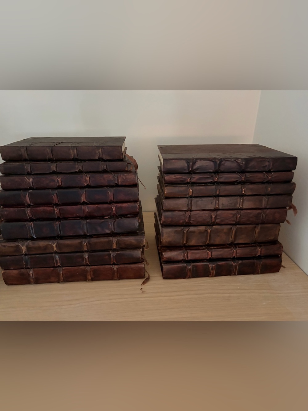Stack of Brown Decorator books